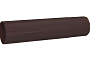 Водосточная труба BRAAS, 1 м, 125/90 мм, сталь, темно-коричневый