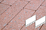 Плитка тротуарная Готика, City Granite FINERRO, Плита AI, Травертин, 700*500*80 мм