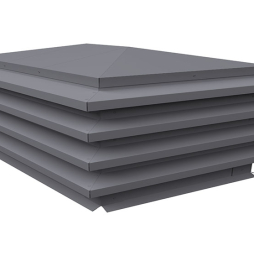 Дымник на трубу Grand Line елка 510*390 мм Satin RAL 7004