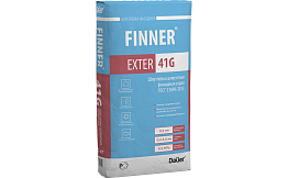 Шпатлевка цементная финишная Dauer FINNER EXTER 41 G, серая, 20 кг