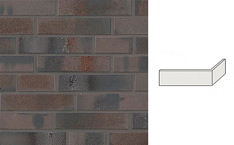 Клинкерная плитка угловая Stroeher Brickwerk, Brick 60 652 moorbraun 240*50*52*12 мм