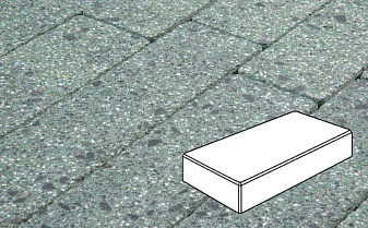 Плитка тротуарная Готика, City Granite FINERRO, Картано, Порфир, 300*150*80 мм
