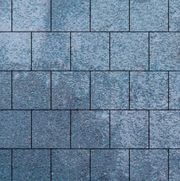Плитка тротуарная SteinRus Валенсия Б.3.К.8, Backwash, Байкал, 300*300*80 мм
