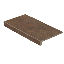 Клинкерная ступень Stroeher Keraplatte Asar 640 maro 294x175x52x10 мм