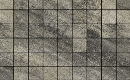 Плитка тротуарная Квадрум (Квадрат) Б.3.К.8 Листопад гранит Антрацит