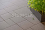 Плитка тротуарная Steingot Моноцвет, Бавария, серый, толщина 60 мм