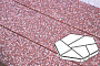 Плитка тротуарная Готика, Granite FINO, Полигональ, Емельяновский, 893*780*80 мм