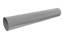 Водосточная труба BRAAS, D 150/100 мм, L 1 м, ПВХ, графит