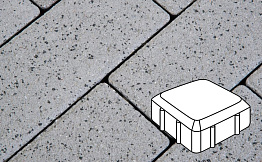 Плитка тротуарная Готика Granite FERRO, Старая площадь, Белла Уайт, 160*160*60 мм