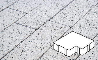 Плитка тротуарная Готика, City Granite FINERRO, Калипсо, Покостовский, 200*200*60 мм