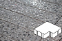 Плитка тротуарная Готика, City Granite FINO, Калипсо, Галенит, 200*200*60 мм