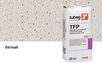 Трассовый раствор для заполнения швов многоугольных плит tubag TFP белый, 25 кг