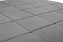Плитка тротуарная BRAER Лувр серый, 400*400*60 мм