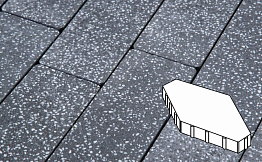 Плитка тротуарная Готика, Granite FINO, Зарядье без фаски, Суховязский, 600*400*100 мм