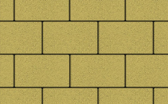 Плитка тротуарная Прямоугольник (Ла-Линия) Б.1.П.8 гладкий желтый, 300*200*80 мм