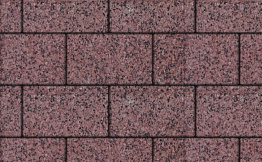 Плитка тротуарная Прямоугольник (Ла-Линия) Б.1.П.8 Гранит+ красный с черным 300*200*80 мм