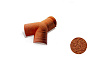 Y-образный элемент полукруглого конька Metrotile 30-45 градусов, Terracotta