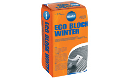 Кладочно-клеевый раствор Kesto Eco Black Winter для ячеистого бетона, 25 кг