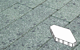 Плитка тротуарная Готика, Granite FINERRO, Зарядье без фаски, Порфир, 600*400*100 мм