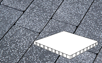 Плитка тротуарная Готика, Granite FINO, Плита, Суховязский, 1000*1000*100 мм