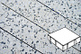 Плитка тротуарная Готика, City Granite FINO, Квадрат, Грис Парга, 150*150*80 мм