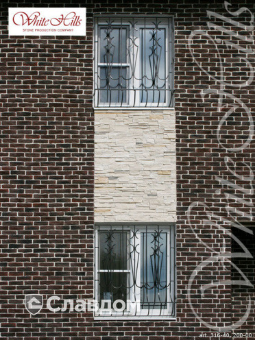 Декоративный кирпич White Hills Брюгге брик угловой элемент цвет 316-45