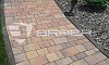 Плитка тротуарная BRAER Старый город Ландхаус Color Mix Степь, толщина 80 мм