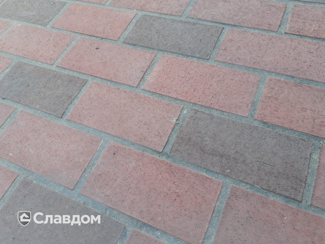 Клинкерная тротуарная плитка Uniceramix R16.UX-2216 braun, 200*100*16 мм