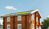 Система экстенсивного озеленения неэксплуатируемой скатной крыши 15-25° Bauder WSP 75