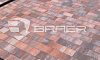 Плитка тротуарная BRAER Старый город Ландхаус Color Mix тип 4 Койот, толщина 80 мм