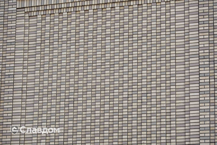 Кирпич облицовочный пустотелый ЛСР светло-серый гладкий, утолщенные стенки, М175, 250*120*65 мм
