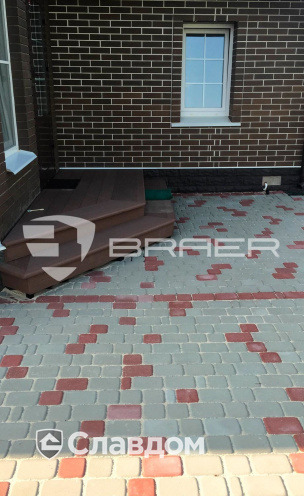 Плитка тротуарная BRAER Классико серый