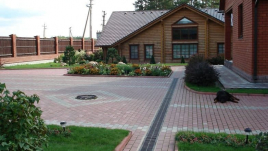 Частный дом в Московской области с использованием продукции Standartpark