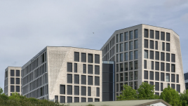 Офисное здание в г. Осло с облицовкой кирпичом Randers Tegl RT554 Unika
